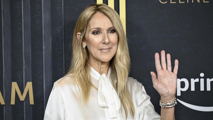Celine Dion attends the Amazon MGM Studios special screening of 
