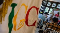 Sekjen IGC Ray Wagiu Basrowi, Ketum IGC Ria Musiawan, Ketua Dewan Pakar IGC Tommy Saroso, pendiri IGC Sasmiyasri Sasmoyo, dan pakar gastronomi perhotelan Alex Najoan memberikan pandangannya dalam peringatan Hari Gastronomi Berkelanjutan Internasional. 