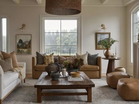 Interior Rumah Krem