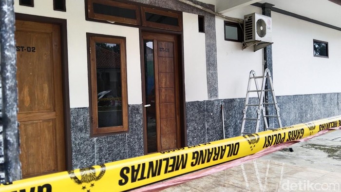 Kamar di hotel melati tempat jenazah wanita ditemukan di kamar mandi