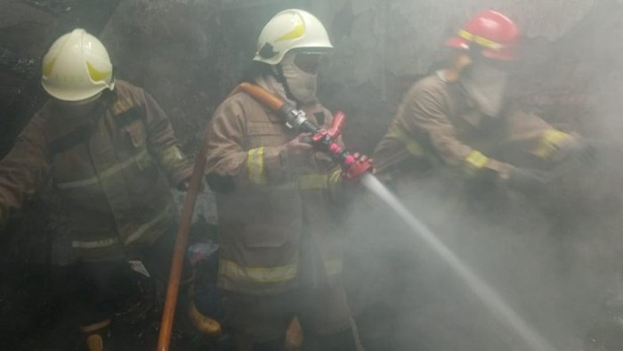 Kebakaran Gegara Gas Bocor di Jakut, Dua Lansia Terluka (dok.ist)