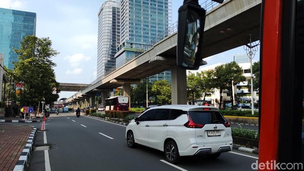 Kualitas udara di kota Jakarta.