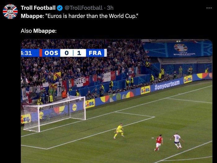 kylian mbappe,timnas prancis,euro 2024,piala eropa 2024,austria vs prancis,meme sepakbola,meme,meme mbappe