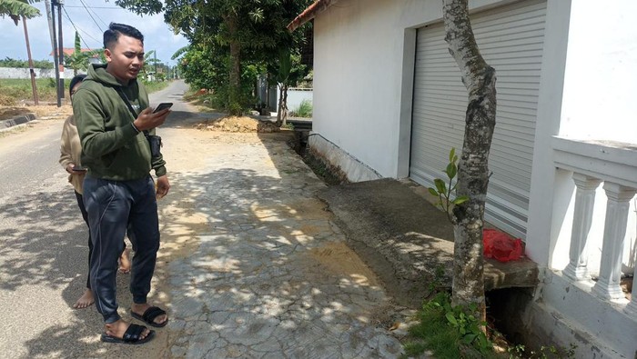 Lokasi penemuan bayi di Sumenep