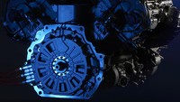Lamborghini ‘634’ ini akan dilengkapi dengan 3 motor listrik dan gerabox kopling ganda, yang ditelah diadopsi Lamborghini Revuelto. Foto: doc. Lamborghini