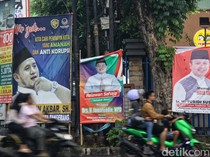 Pendaftaran Pilkada Belum Dimulai, Perang Spanduk Sudah Ramai
