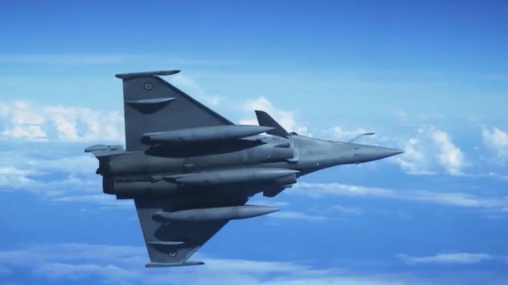 Pesawat tempur Rafale buatan Dassault Aviation, unit pertama akan tiba di Indonesia pada tahun 2026, dari sejumlah 42 unit pengadaan Kemhan untuk meningkatkan kekuatan TNI AU. (Instagram @kemhanri)