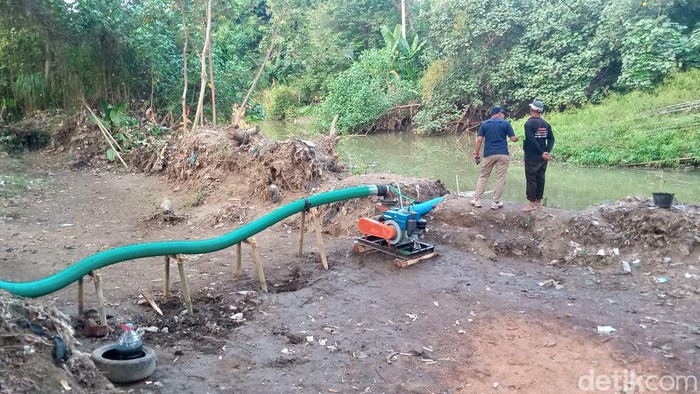 Potret pompanisasi di Dusun Jasan, Desa Tumpukan, Kecamatan Karangdowo, Klaten. Foto diambil Selasa (18/6/2024).