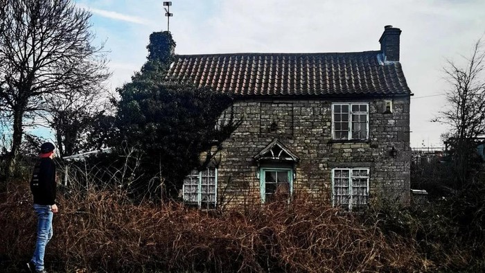 Ilustrasi rumah angker/mediadrumimages/Kyle Urbex) Via Mirror