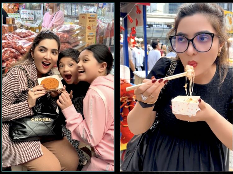 Seru! Ashanty Jajan di Minimarket Korea hingga Pojangmacha