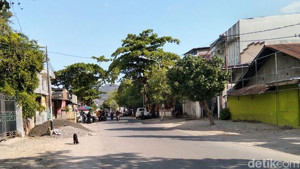 Suasana perkampungan Arab di Kelurahan Melayu, Kecamatan Asakota, Kota Bima, NTB. (Dok. Rafiin/detikBali)