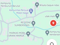 Sumbersoko di Sukolilo Ditandai Buruk di GMaps: Desa Wisata Primitif, Tanah Bandit, dll