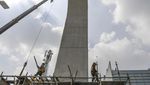 Begini Progres Pembangunan LRT Velodrome-Manggarai