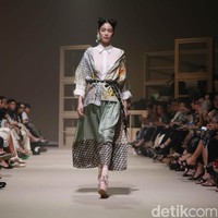 Inilah koleksi Biyan Waatmadja yang bertempat di InterContinental Pondok Indah Jakarta, Selasa[18/6/2024]. Foto: Pradipta Utama/detikcom.