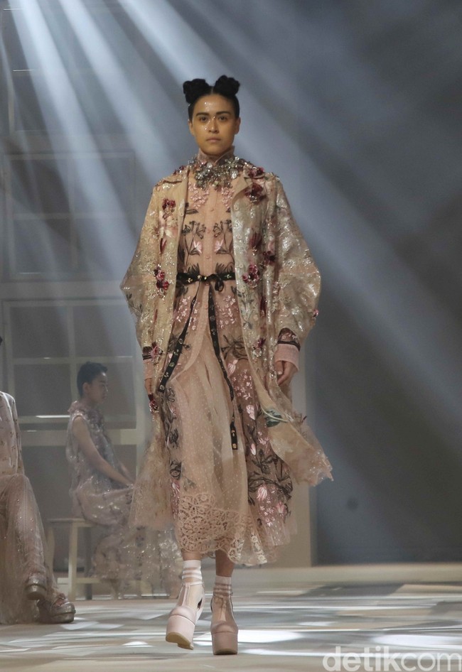 Inilah koleksi Biyan Waatmadja yang bertempat di InterContinental Pondok Indah Jakarta, Selasa[18/6/2024]. Foto: Pradipta Utama/detikcom.