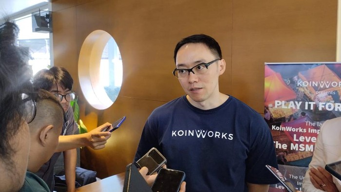 CEO and Co-Founder of KoinWorks Benedicto Haryono.