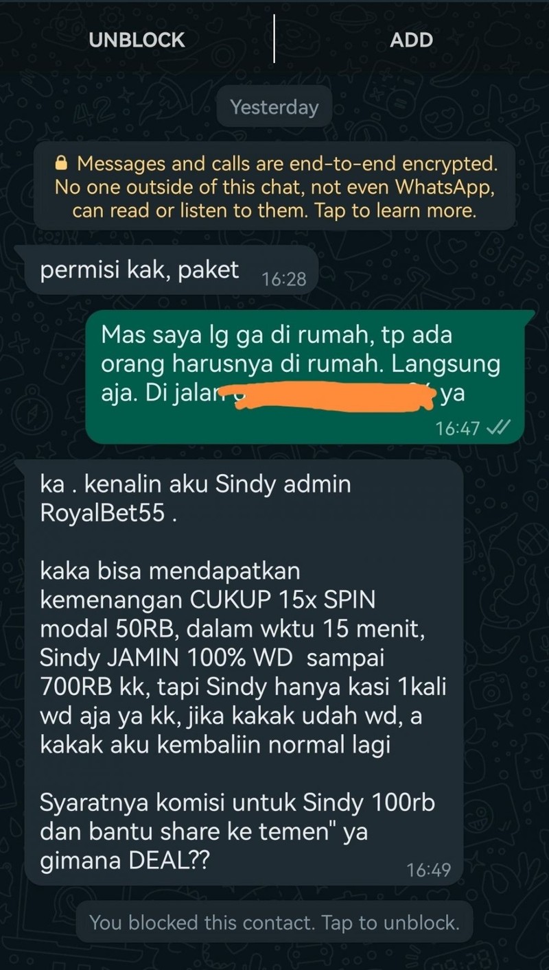 Ada saja tipu muslihat yang dilancarkan admin judi online biar memikat orang. Jangan sampai tergiur, judi cuma nambah masalah hidup.