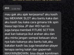 Chat Absurd Admin Judi Online, Sesat Banget