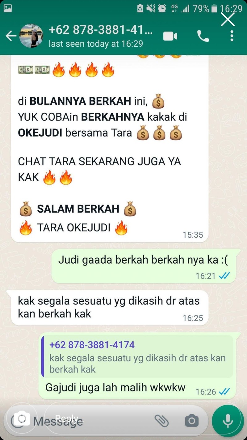 Ada saja tipu muslihat yang dilancarkan admin judi online biar memikat orang. Jangan sampai tergiur, judi cuma nambah masalah hidup.