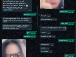 Chat Absurd Admin Judi Online, Sesat Banget