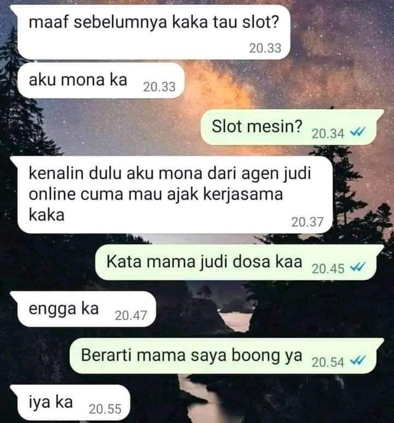 Ada saja tipu muslihat yang dilancarkan admin judi online biar memikat orang. Jangan sampai tergiur, judi cuma nambah masalah hidup.