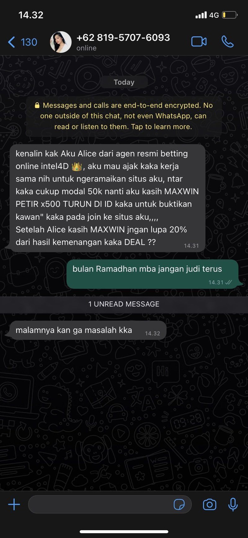Ada saja tipu muslihat yang dilancarkan admin judi online biar memikat orang. Jangan sampai tergiur, judi cuma nambah masalah hidup.