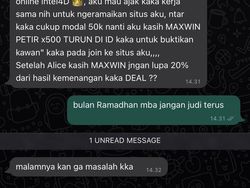 Chat Absurd Admin Judi Online, Sesat Banget