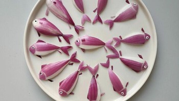 Min mengungkapkan bagiamana ide dan dan sumber inspirasinya asaat membuat makanan menjadi sebuah karya seni. Foto: Boredpanda/@sibatable