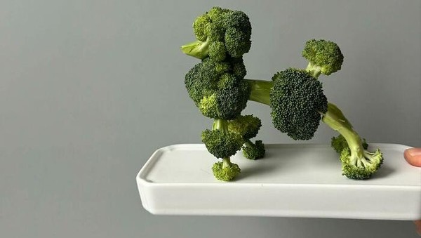 Kreatif! dari Makanan Tercipta Karya Seni Super Gemas