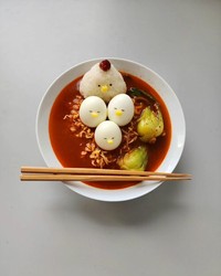 Dari Makanan Makanan Tercipta Karya Kreatif Super Gemas