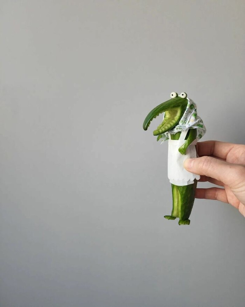 Dari Makanan Makanan Tercipta Karya Kreatif Super Gemas