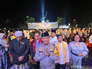 Polres Mojokerto Gelar Doa Lintas Agama agar Pilkada 2024 Aman dan Damai