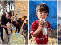 Food Blogger Ini Masak Indomie hingga Donat untuk Pengungsi di Gaza
