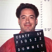 Pada musim gugur 1999, aktor Robert Downey Jr. ditangkap karena tidak mengikuti tes narkoba yang diperintahkan oleh pengadilan. Dia saat itu sedang dalam masa percobaan setelah serangkaian penangkapan terkait narkoba. Bintang film Iron Man itu dijatuhi hukuman tiga tahun penjara dan menjalani 15 bulan di penjara negara bagian di Corcoran, California. Foto: Instagram