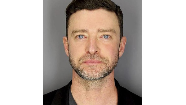 Foto Justin Timberlake dan 9 Artis Saat Ditangkap Polisi karena Kriminal