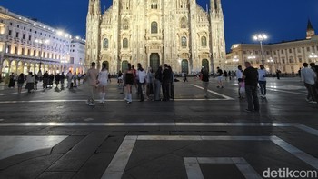 Contoh 0.6x ultrawide malam hari. Foto: Rachmatunnisa