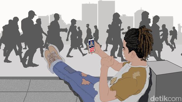 Ilustrasi Judi Online Merusak Kehidupan