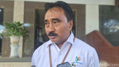 Kepala Badan Pusat Statistik (BPS) NTB Wahyudin. (Foto: Nathea Citra/detikBali)