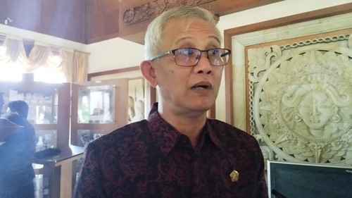 Ketua Komisi II DPRD Provinsi Bali Ida Gede Komang Kresna Budi di kantor DPRD Bali, Rabu (19/6/2024).