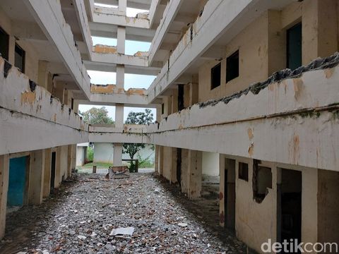 Kondisi bangunan Rusunawa Marunda