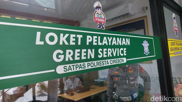 Layanan Green Service di Polresta Cirebon