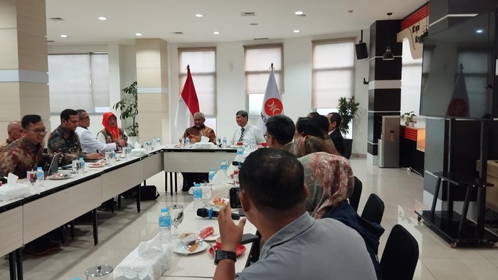 Majelis Pusat Himpunan Warga Gereja Indonesia (MP HAGAI) bersilaturahmi ke Kantor DPP PKS.