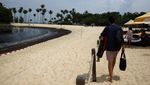 Pantai Sentosa Singapura Ditutup gegara Tumpahan Minyak, Begini Kondisinya