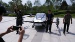 Penampakan Mobil Terbang XPeng X2 Mengudara di Beijing