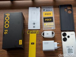 Unboxing Poco F6, HP Jago Gaming dengan Fitur AI
