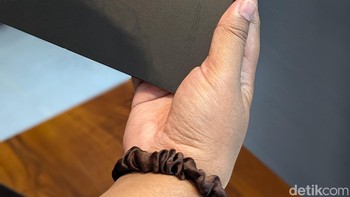 Namun ia menekankan belum ada konfirmasi apakah perangkat tablet ini akan diluncurkan di Indonesia atau tidak. Foto: Virgina Maulita Putri/detikINET