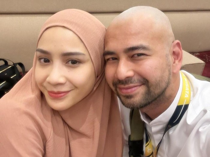 Raffi Ahmad dan Nagita Slavina selesai menjalani rangkaian haji.