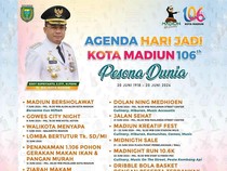 Sambut Hari Jadi Kota Madiun, Ini Sejarah dan Sederet Perayaannya