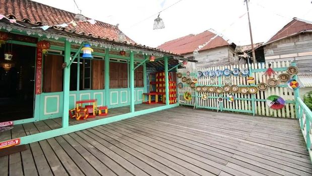 Wisata Rumah Ong Boen Tjit di Palembang.