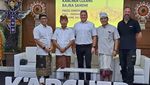 Aksi Bersih-bersih Monumen Bajra Sandhi di Bali